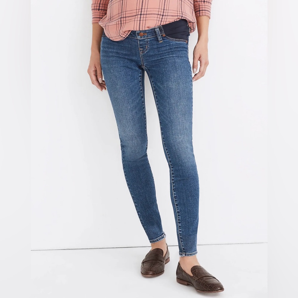 Madewell Maternity Side-Panel Skinny Jeans Adjustable TENCEL™ Denim Edition 29